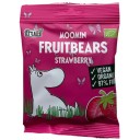 Frugi BIO Moomin marmelādes lācīši ar zemeņu garšu, bez pievienota cukura, 40g